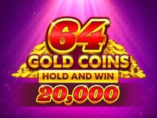 64 Gold Coins Hold and Win 20,000 game thumbnail